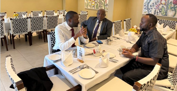 Edwin Sifuna, Osotsi and Governor Natembeya Meet Over Tea with Bright Outlook for the Future