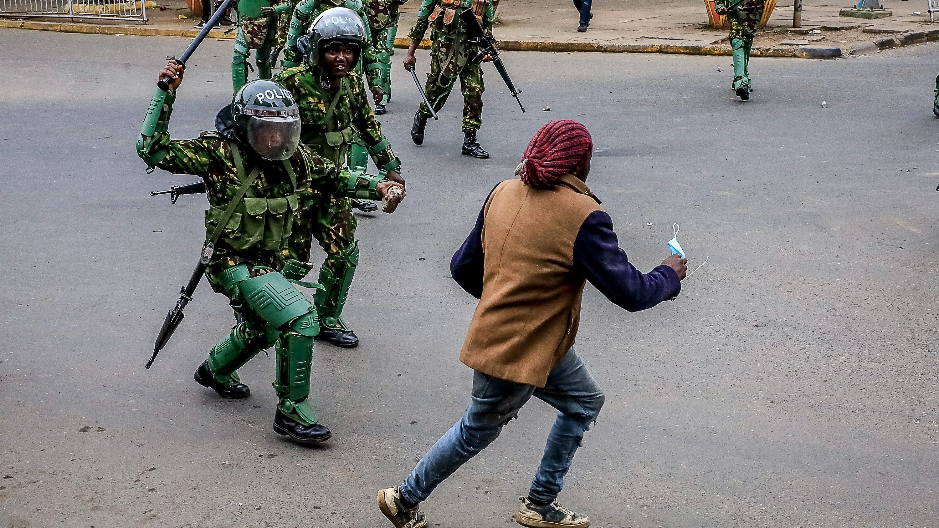 Three Protesters Arrested Near Kenya National Archives as Fuel Price and Cost of Living Protests Gain Strength