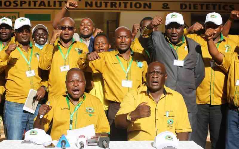 KUPPET Issues 7-Day Strike Notice Threatening School Reopening
