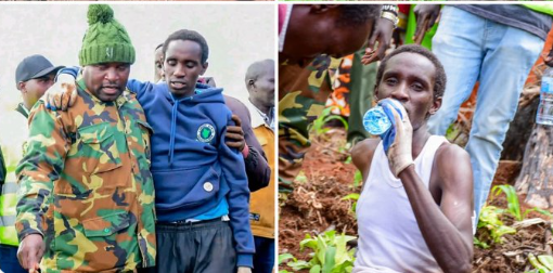 Kenyan Environmentalist Hillary ‘Buzeki’ Kibiwott Rushed to Hospital After Planting 23,326 Trees in 24-Hour