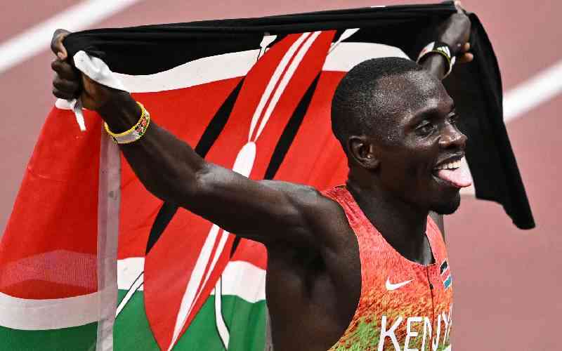 Kenyan Star Emmanuel Wanyonyi Claims 1500m Title with Personal Best at Kip Keino Classic
