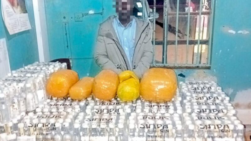 Police in Busia Seize Illegal Liquor and Suspected Drugs from Nairobi-Bound Bus