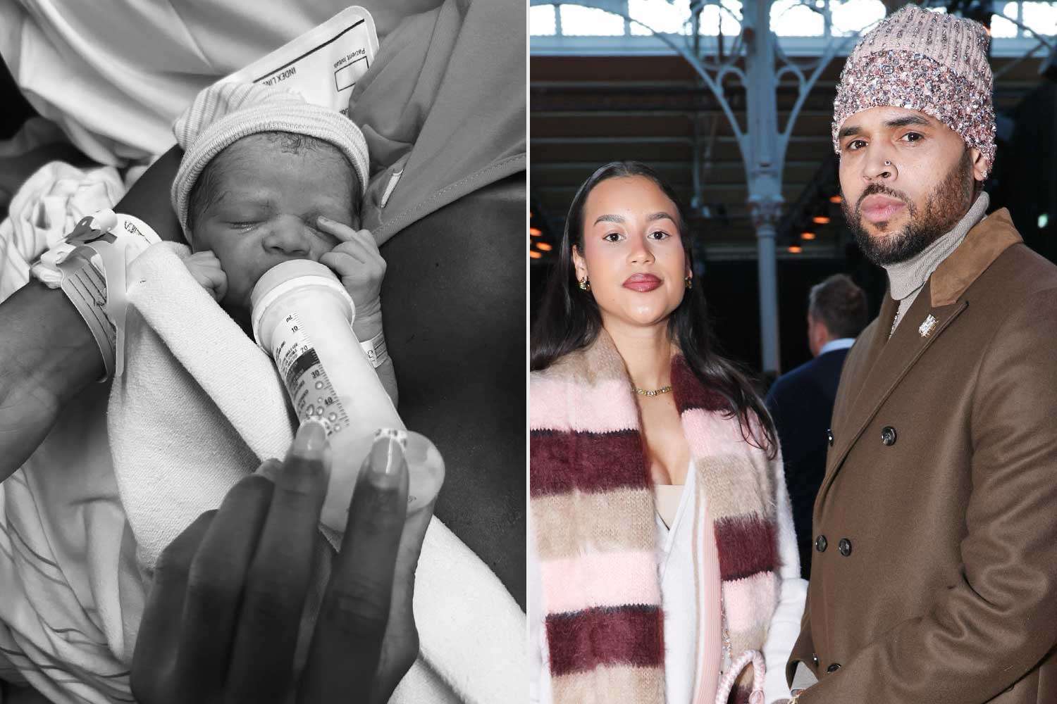 American singer Chris Brown and his girlfriend Jada Wallace reveal name of their newborn son