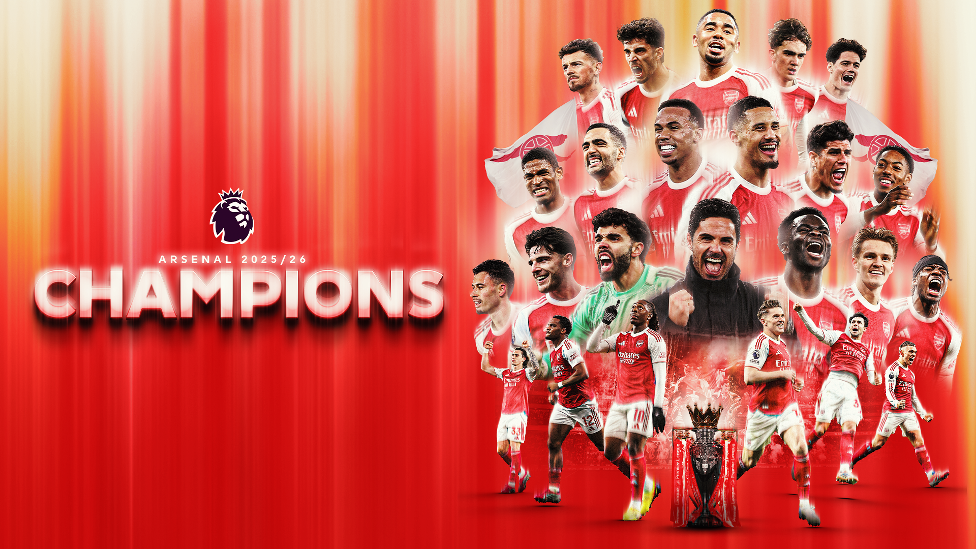 Arsenal officially crowned the 2025/26 English Premier league winners