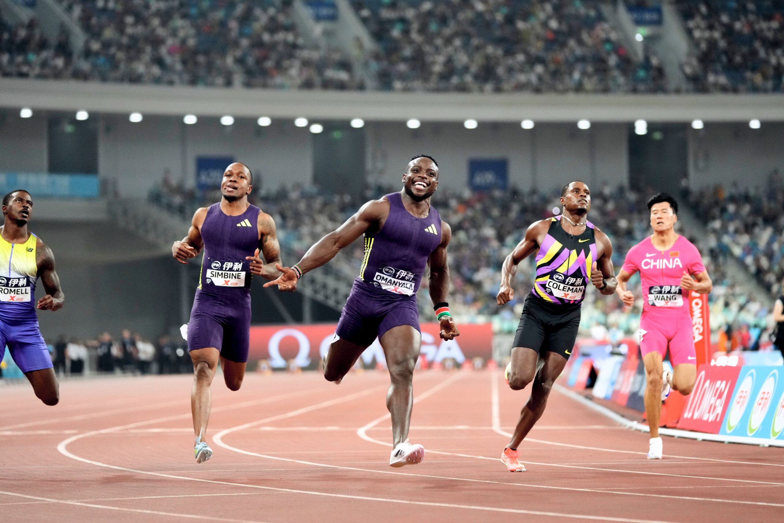 Omanyala Blazes to Victory in China Diamond League