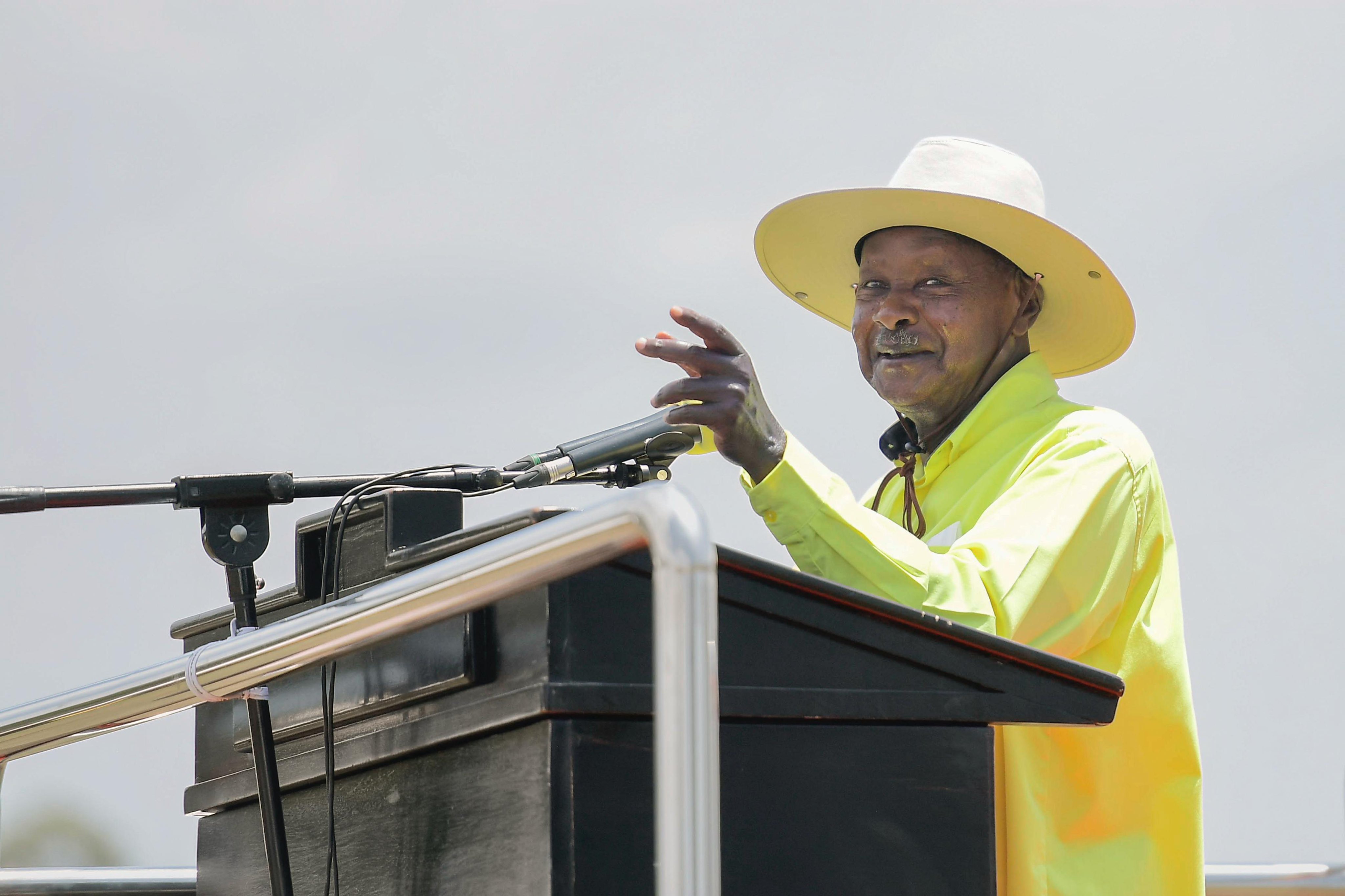 Museveni dismisses Arsenal title hype.
