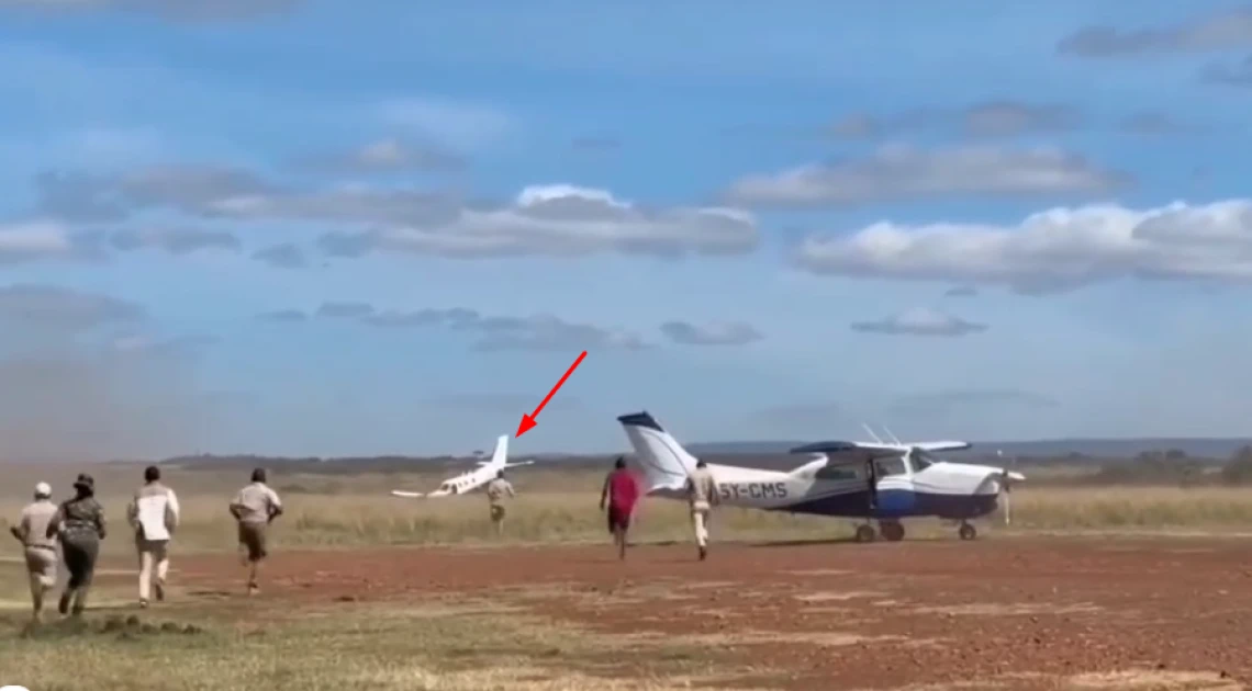 Miracle Escape in Maasai Mara Plane Landing Mishap