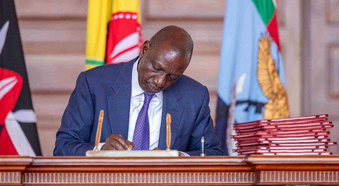 President Ruto to Sign Finance Bill 2026 into Law