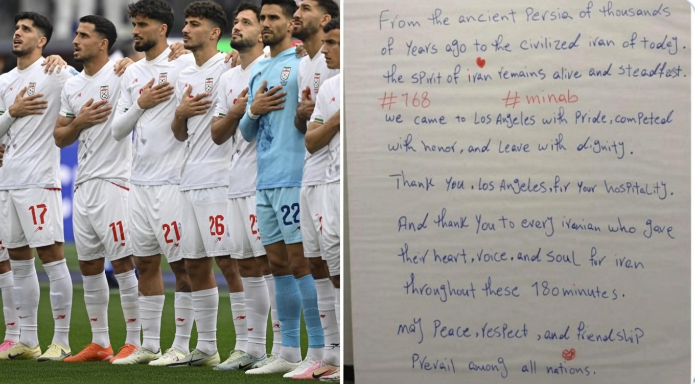 FIFA World Cup 2026: Iran leave note asking for peace after Belgium draw.