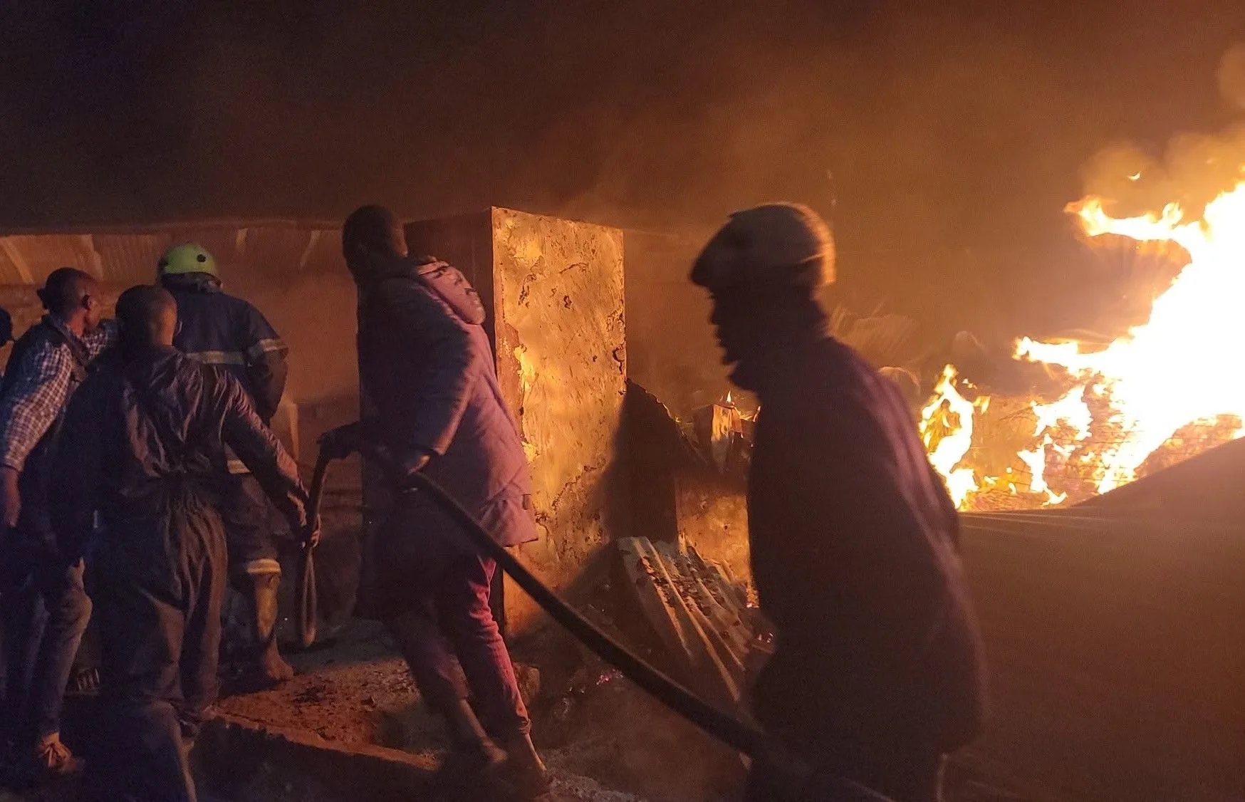 Machakos Market Traders Lose Goods in Night Blaze
