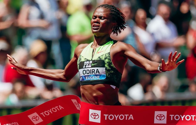 Kenyan athletes Dominate Prefontaine Classic