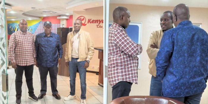 Matiang'i Denies Political Meeting at Airport With Junet & Simba Arati