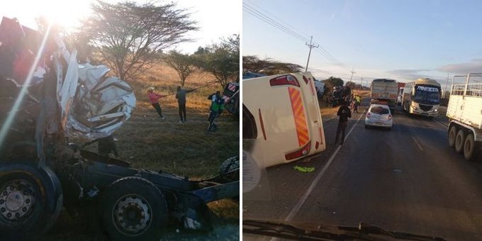 Tragic Crash Claims Six Lives on Nairobi-Mombasa Highway