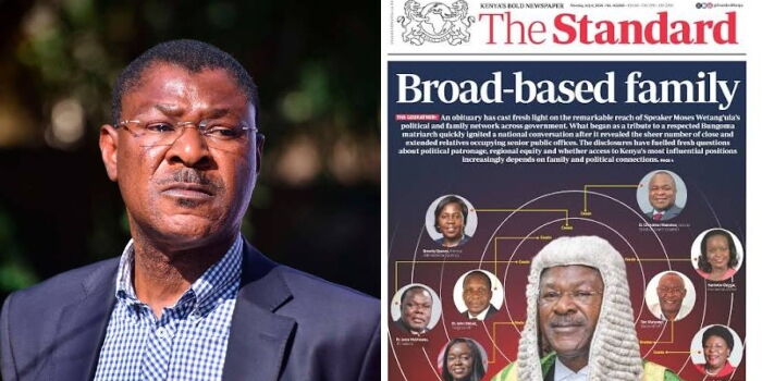 Wetang’ula Gives The Standard 48 Hours to Retract Defamatory Story