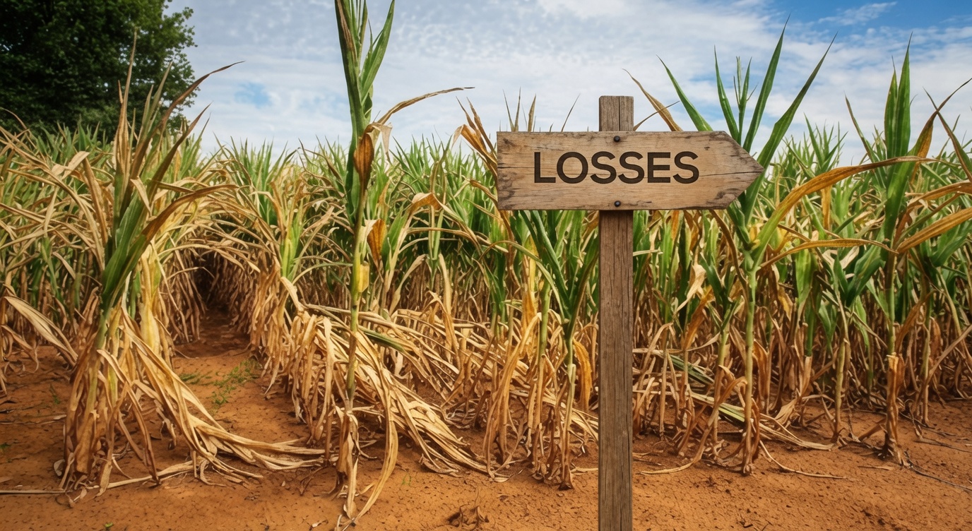 Maize Farmers Count Heavy Losses After Drought Destroys Acres Of Land In Trans Nzoia And Some Parts In Rift Valley.