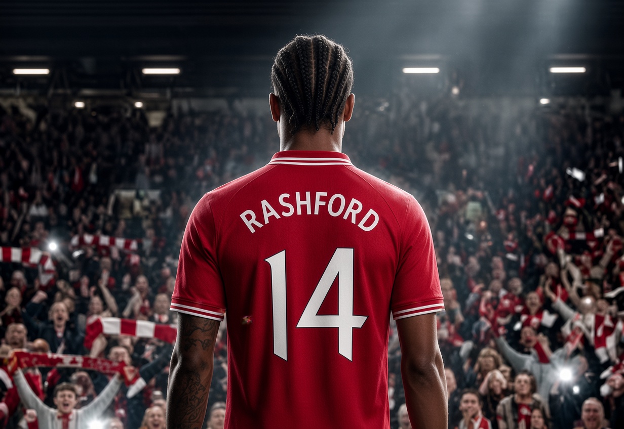 United Hand Rashford Number 14 in Show of Trust