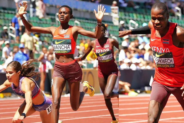 Kenya's Young Stars Shine Bright on Final Day in Eugene