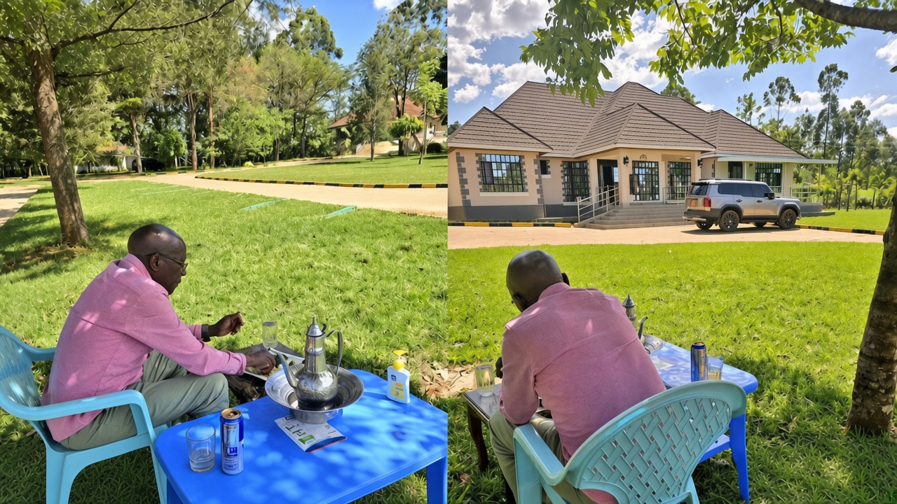 Senator Khalwale's Unique Five-Bungalow Compound.
