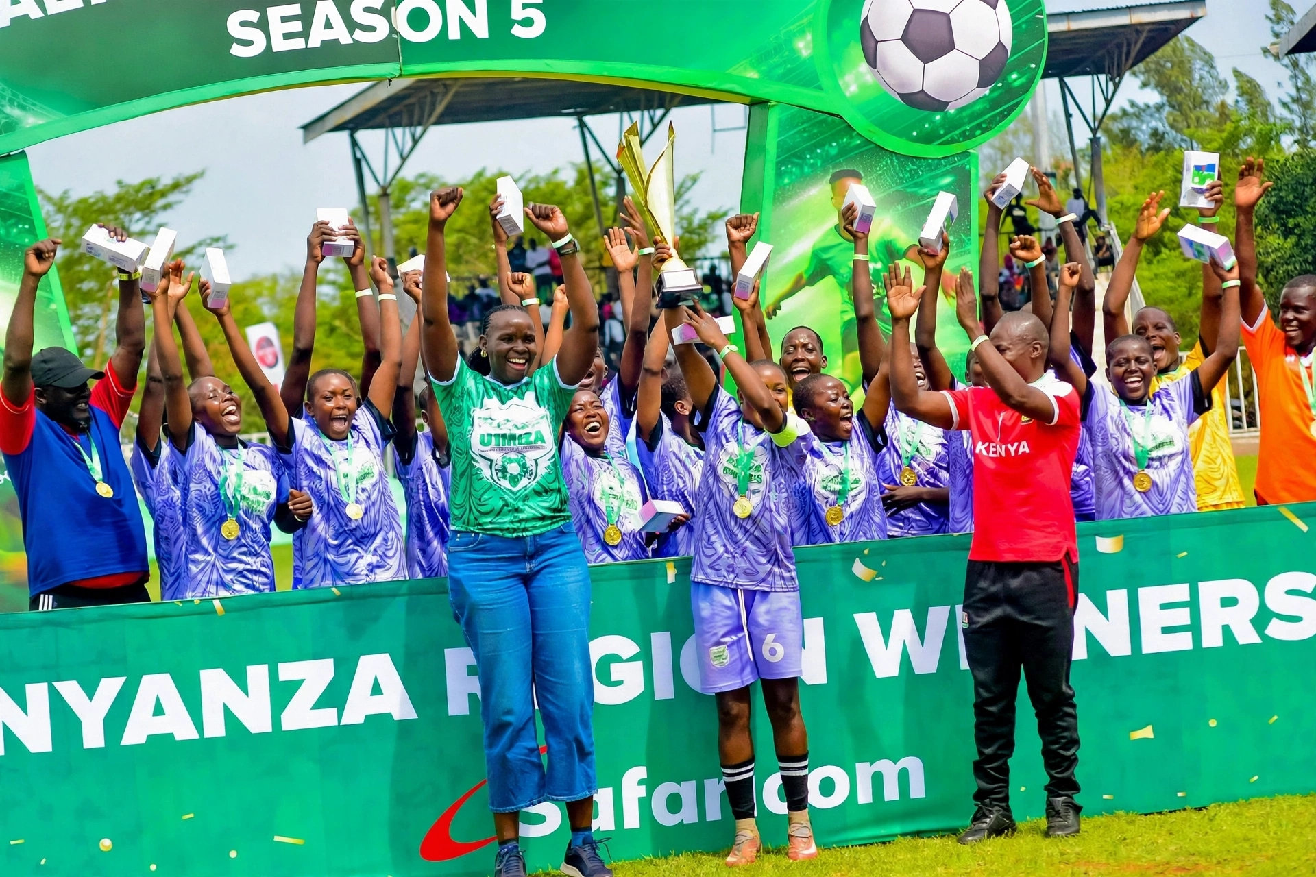Nyanza’s Finest Rise: Awendo & Plateau Queens Crowned Chapa Dimba Champions