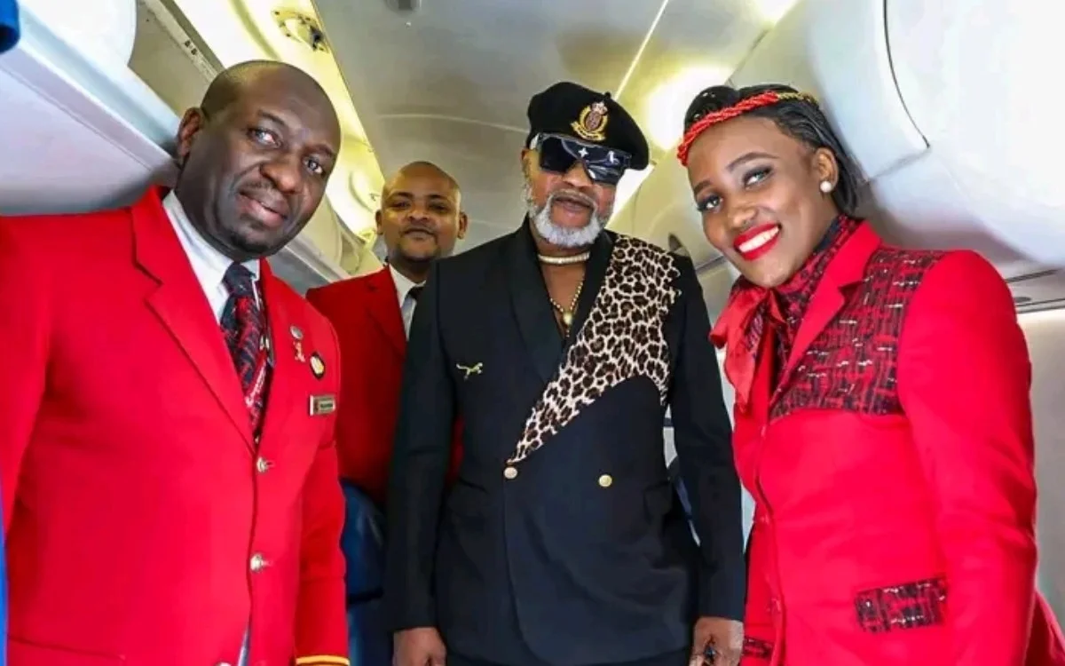 Koffi Olomide Arrives for Machoka’s Golden Jubilee